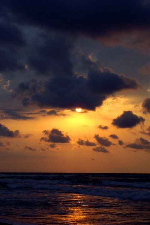 caspian sunset