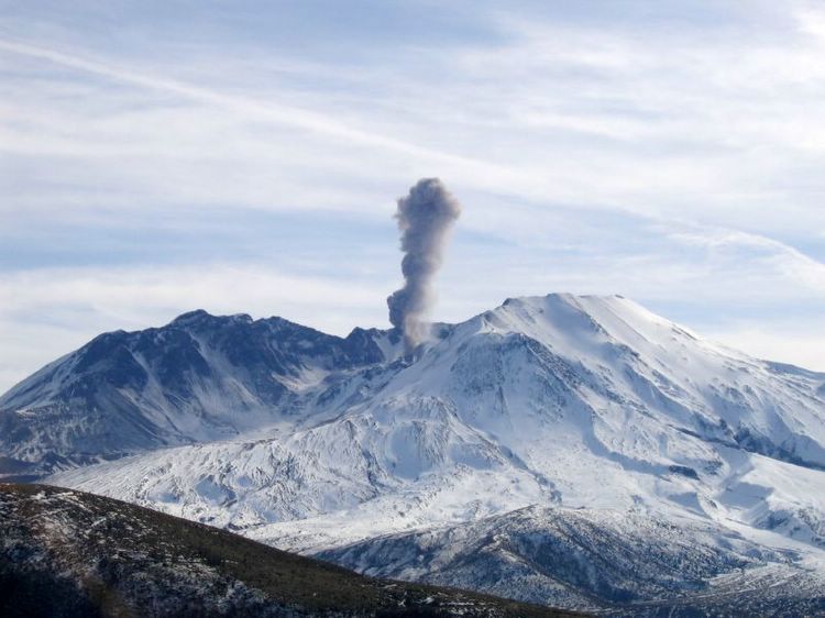 st. helens mini erruption