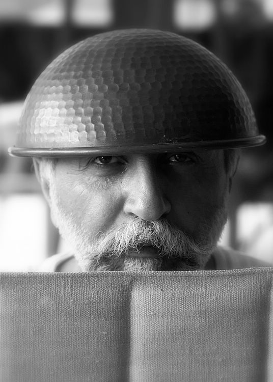 mano with helmet