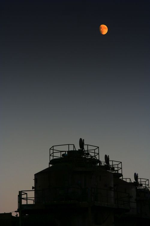 moon and industry