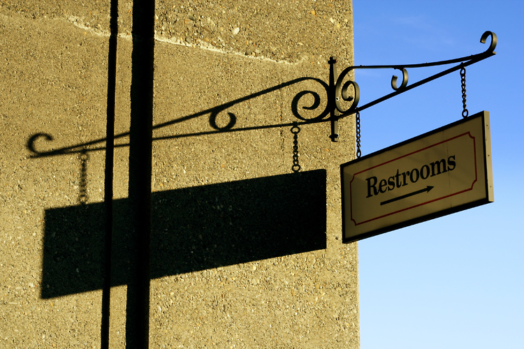 restroom sign