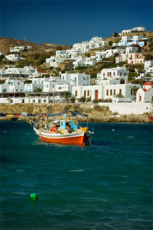 mykonos boat