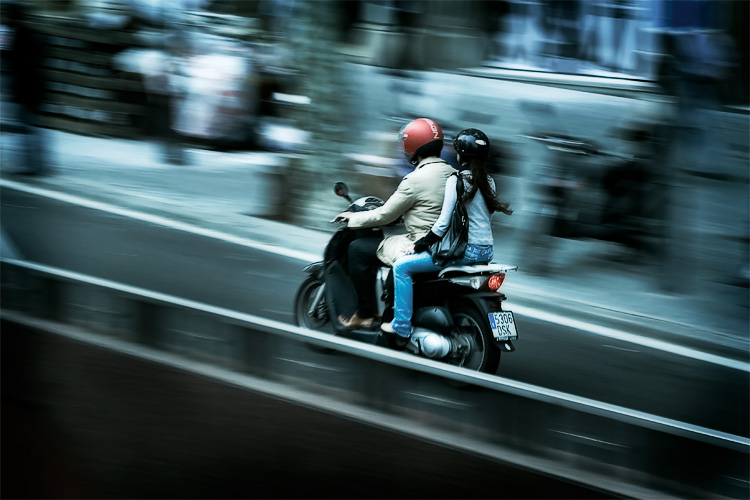 barcelona scooter