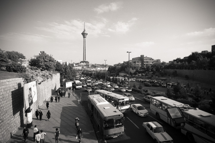 rush hour bw