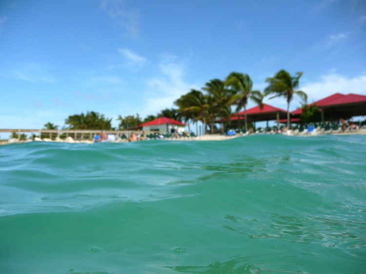 from the sea