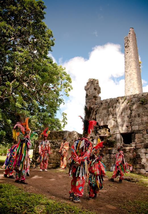 carib dancers