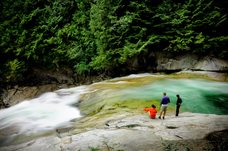 flowing river