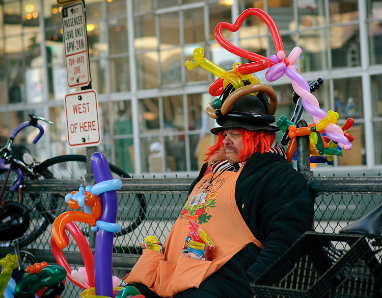 depressed baloon man