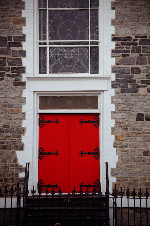 the red door