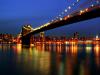 brooklyn bridge at night