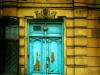 the door