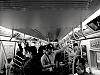 nyc inside the train